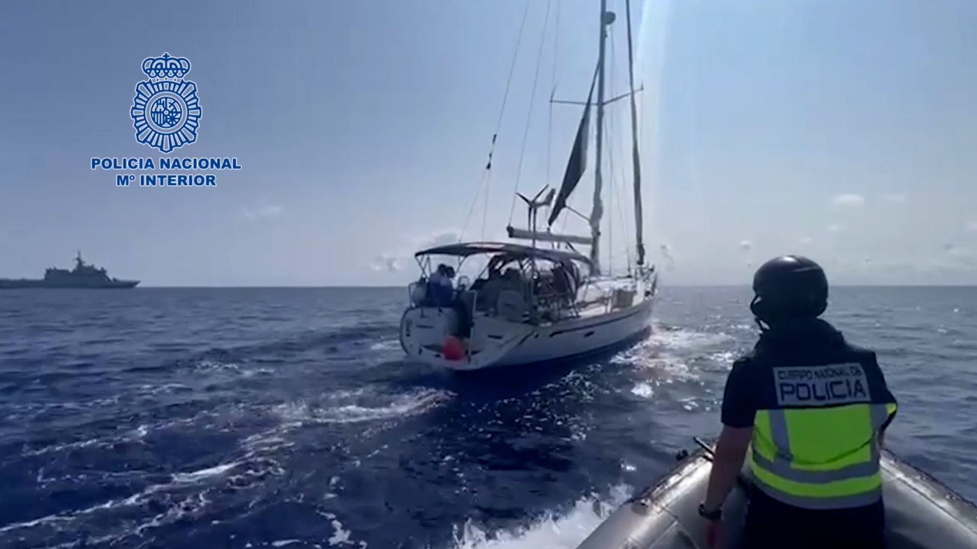 Un velero que hizo escala en Tenerife ha sido abordado con 1.500 kilos de cocaína