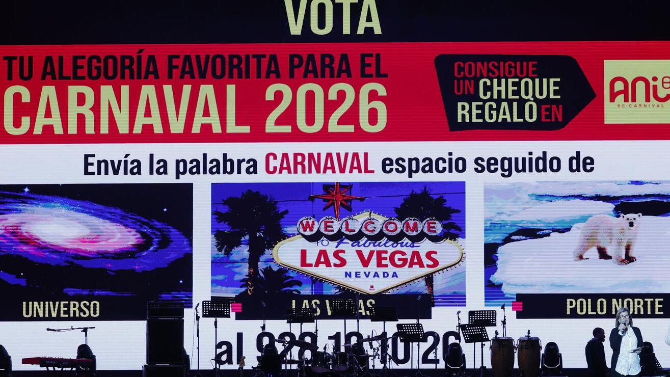 El Universo, el Polo Norte o Las Vegas, las tres propuestas para el Carnaval de 2026 de Las Palmas de Gran Canaria