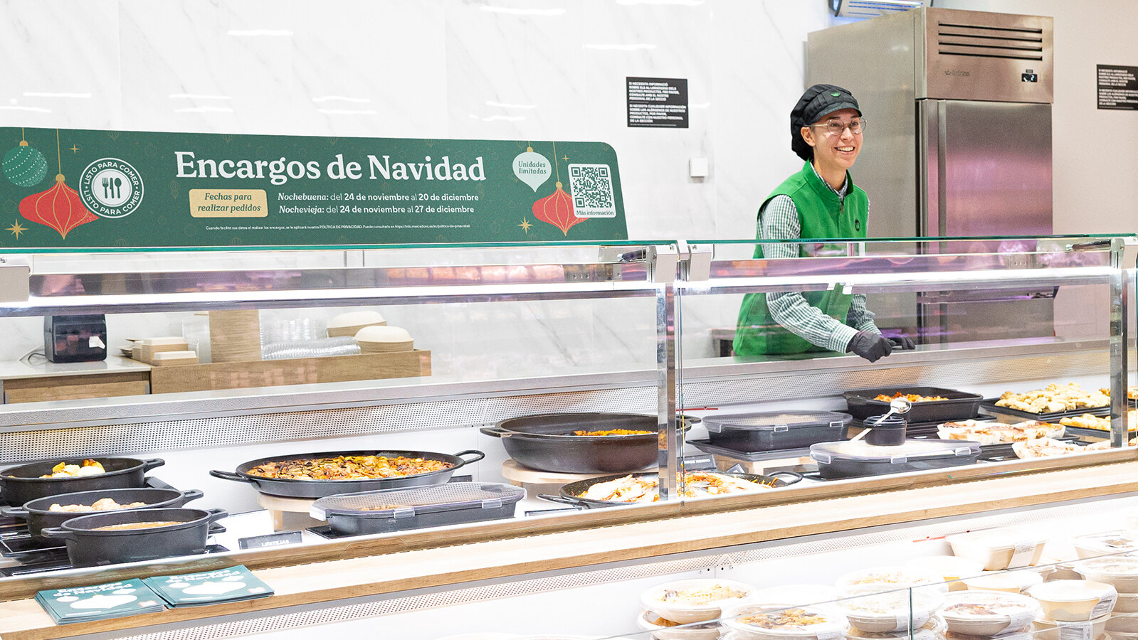 VUELVEN LOS PLATOS NAVIDEÑOS A LA SECCIÓN ‘LISTO PARA COMER’ DE MERCADONA 