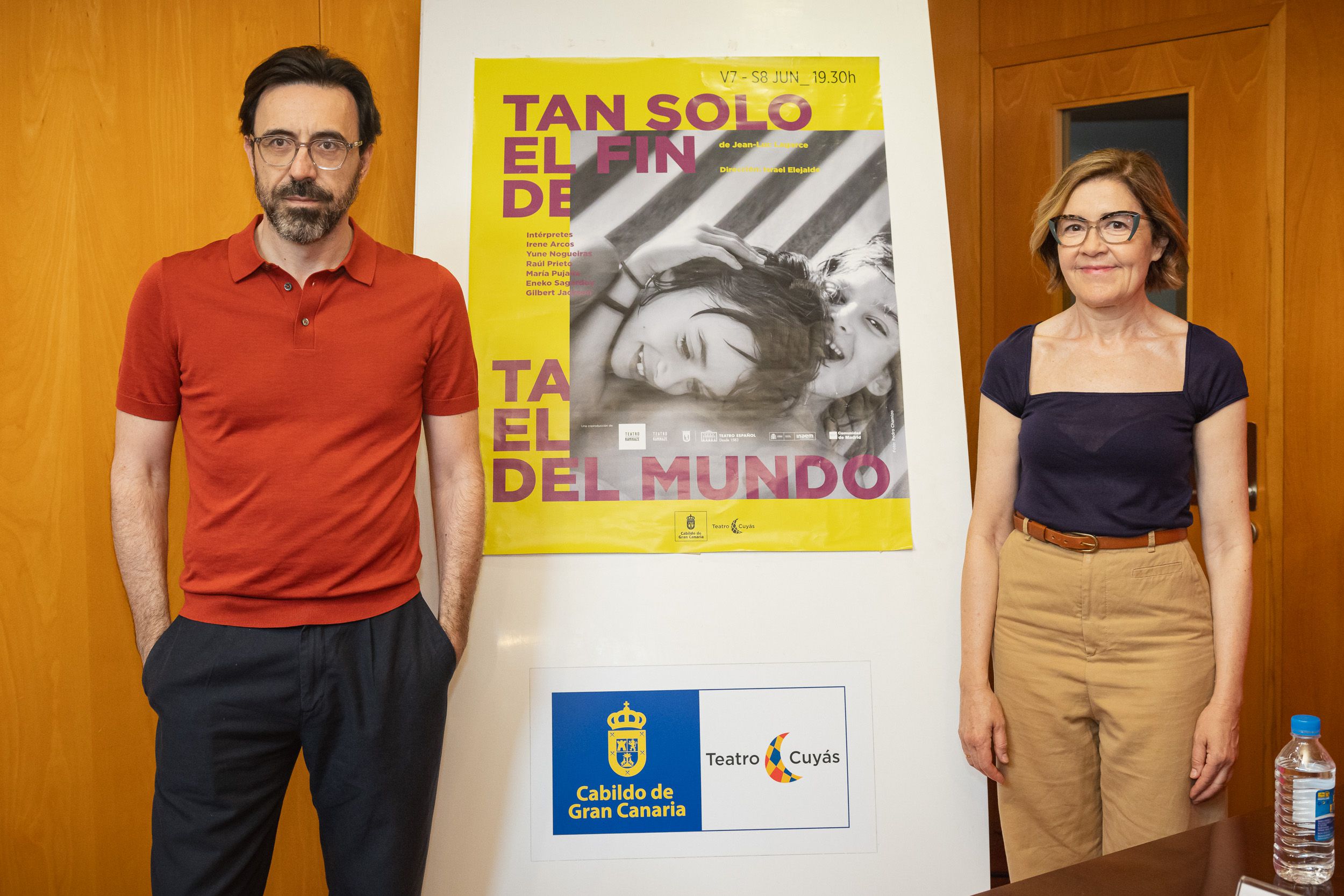 El Teatro Cuyás representará la obra 'Tan solo el fin del mundo' con Israel Elejalde y María Pujalte
