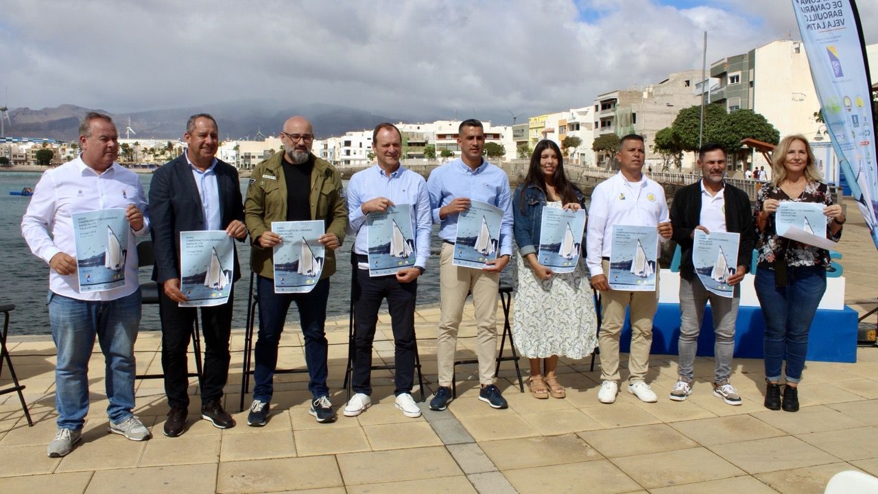 Arinaga acoge el Campeonato de Canarias de Barquillos de Vela Latina