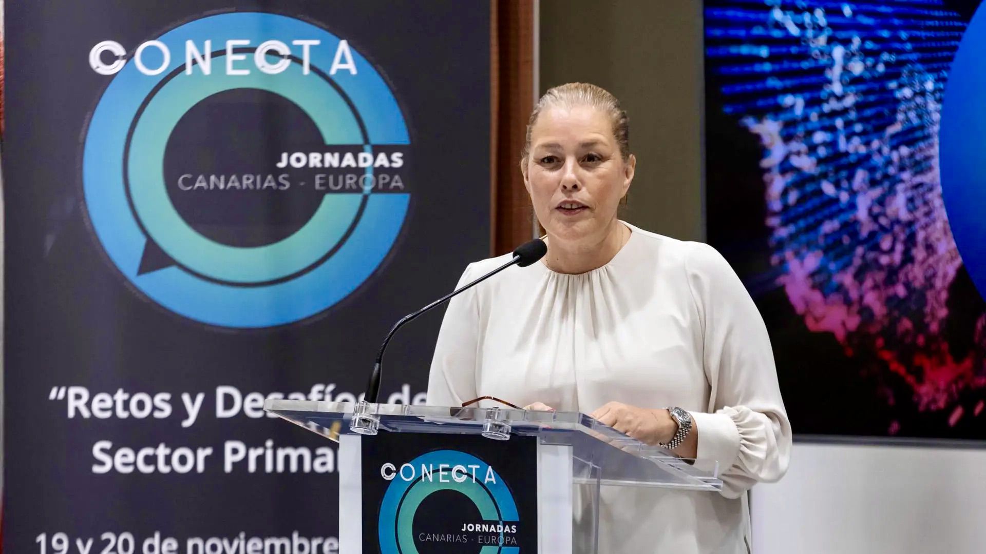 Astrid Pérez pide que Europa tenga en cuenta al sector primario y aumente su financiación