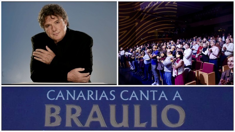 «Canarias canta a Braulio» llena el Auditorio de Agüimes