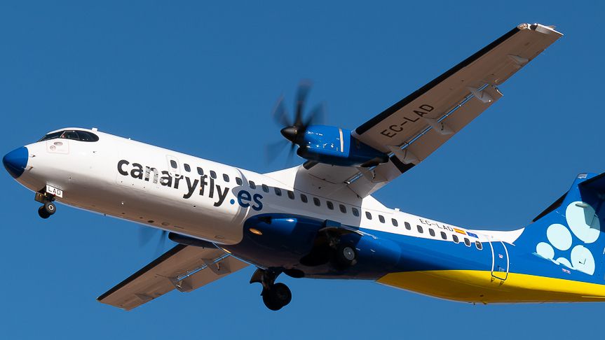 Récord de Canarfly con más de 625.000 pasajeros transportados en 2024