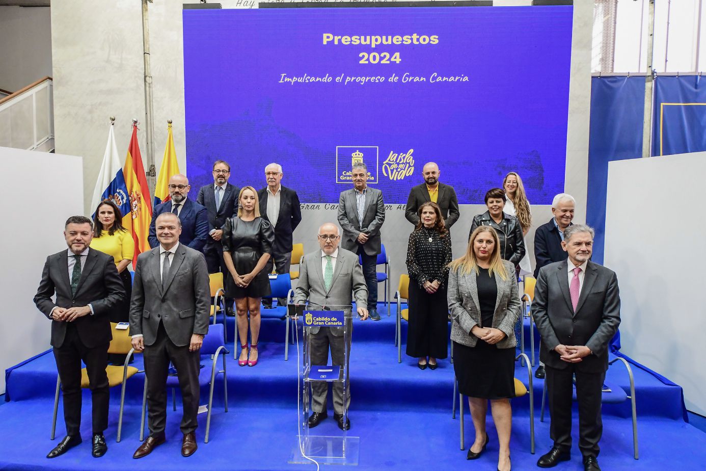 El desarrollo insular motiva al Cabildo la aprobación de 916 millones de euros