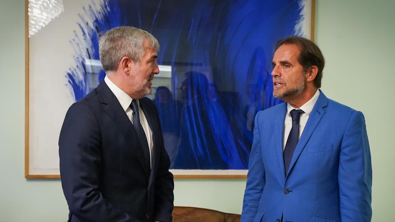 Clavijo invita al resto de las RUP y a sus Estados a luchar juntos en defensa de su estatus en la UE