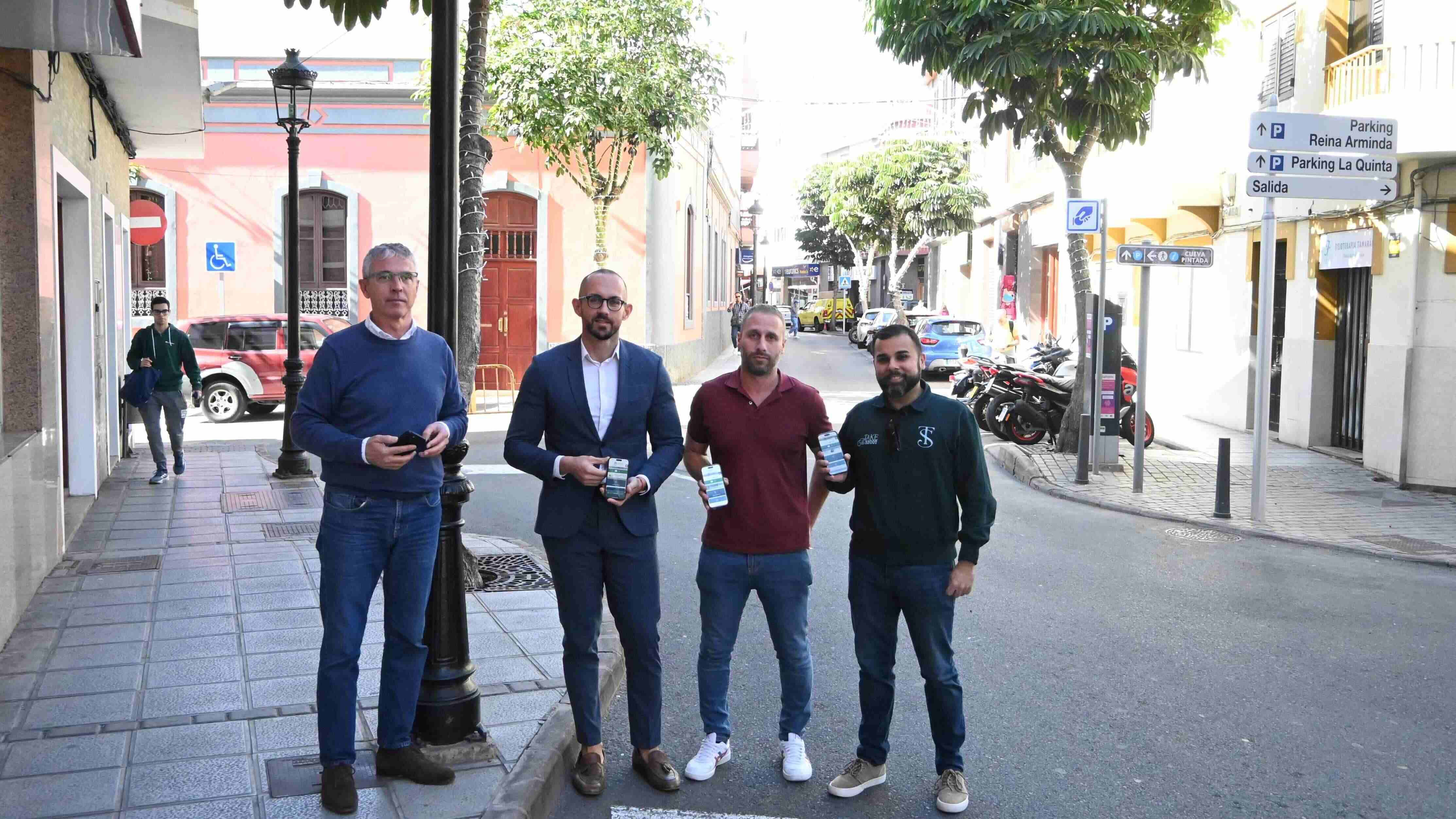 Gáldar amplía la red pública de wifi de la Zona Comercial Abierta