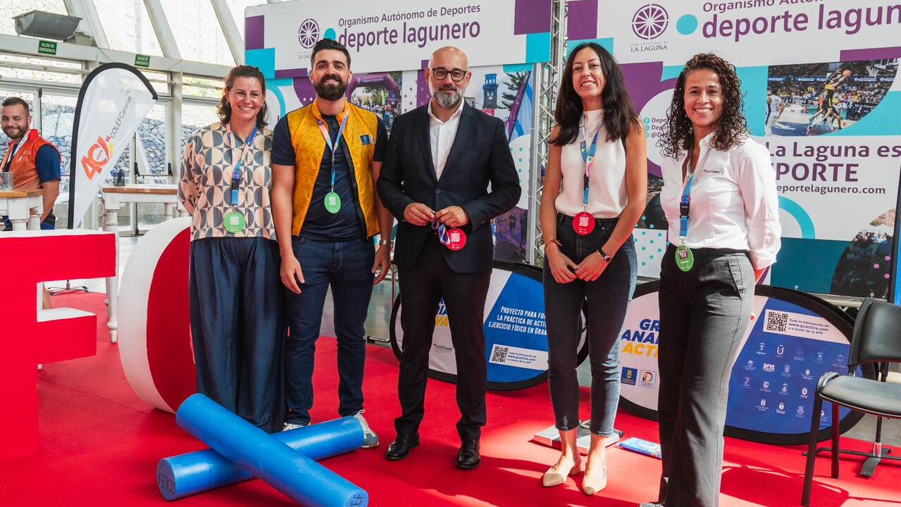 El Cabildo de Gran Canaria presenta en Expodeca sus programas deportivos y los proyectos de mejora de sus instalaciones 