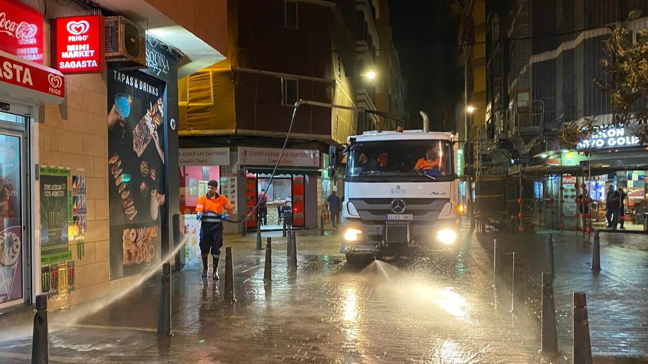 Plan especial de limpieza y seguridad para el puente de la Constitución