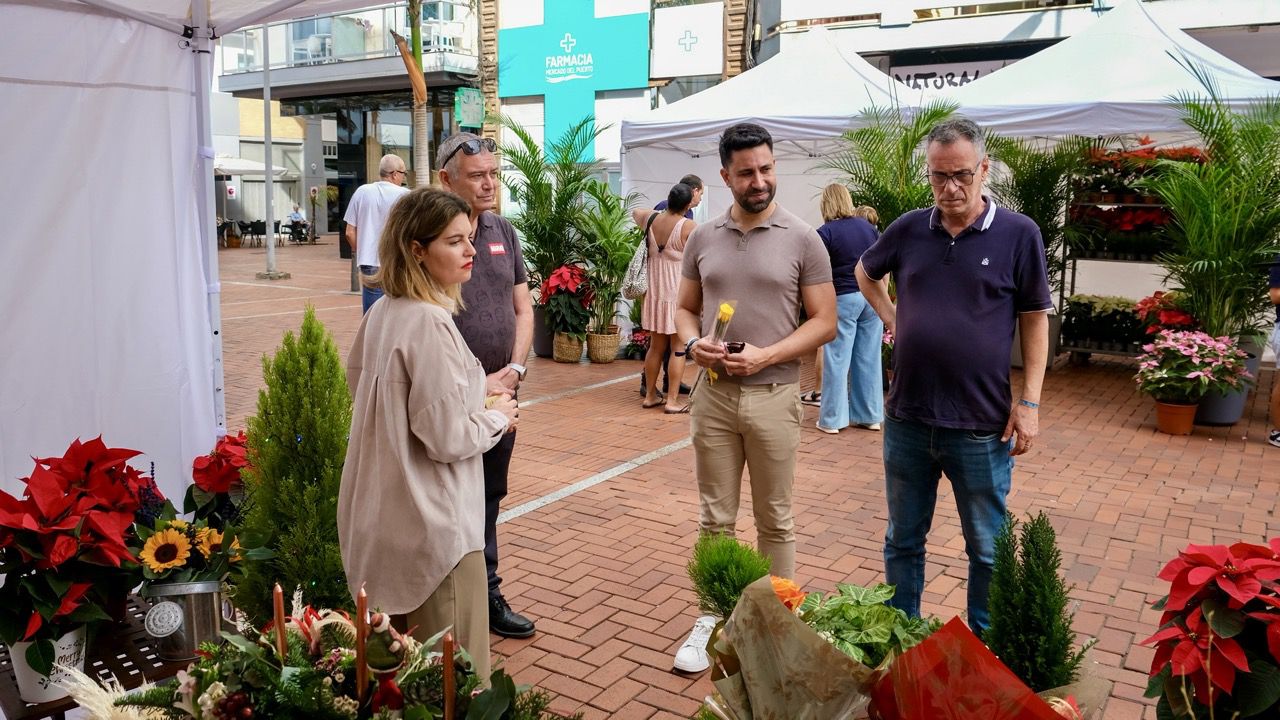 El Distrito Isleta-Puerto-Guanarteme se llena de color con el evento 'Vive el otoño con flores'