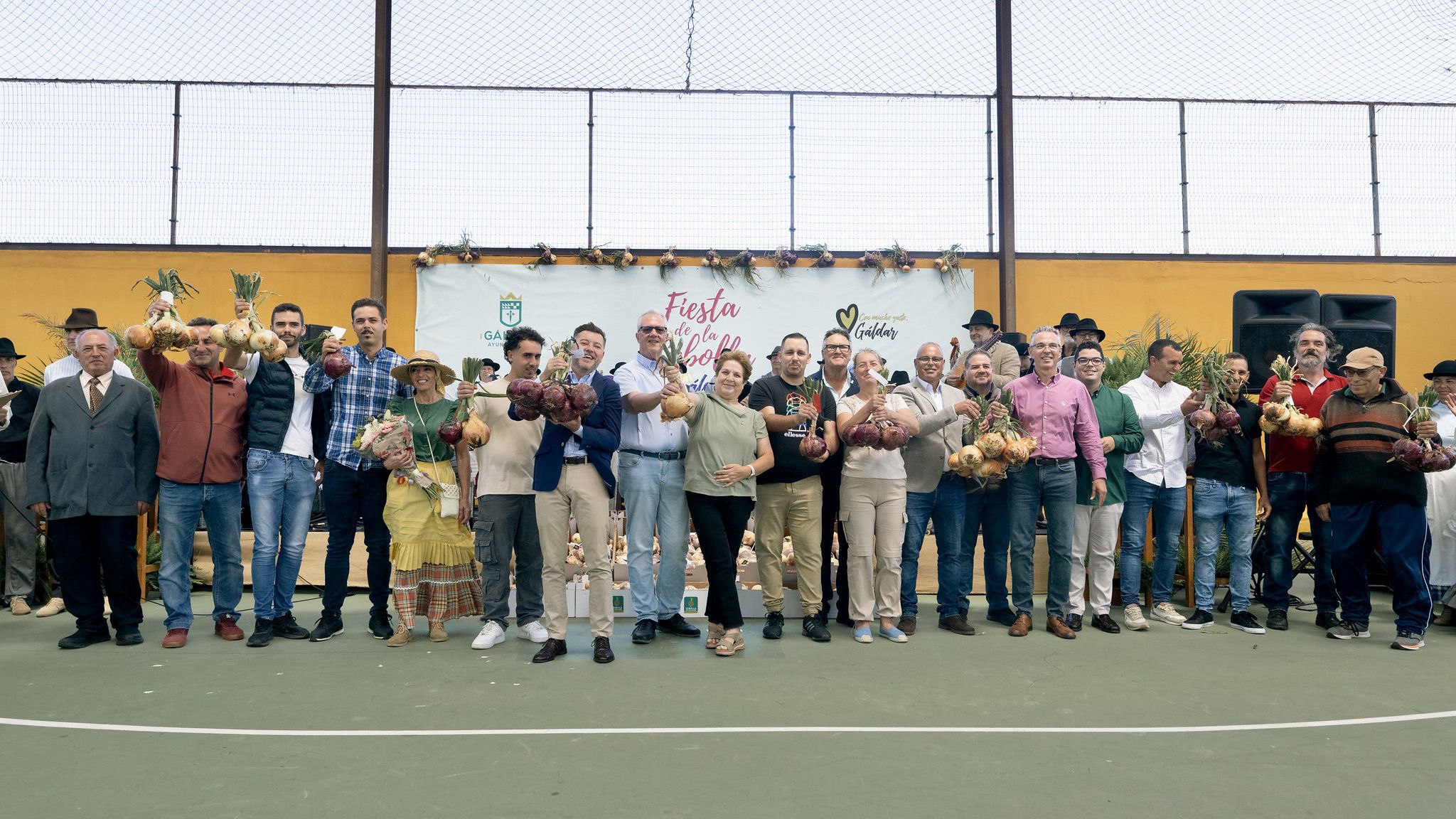 Piso Firme celebra a lo grande la XXV Fiesta de la Cebolla y sigue avanzando en la marca de garantía ‘Cebolla de Gáldar’ 