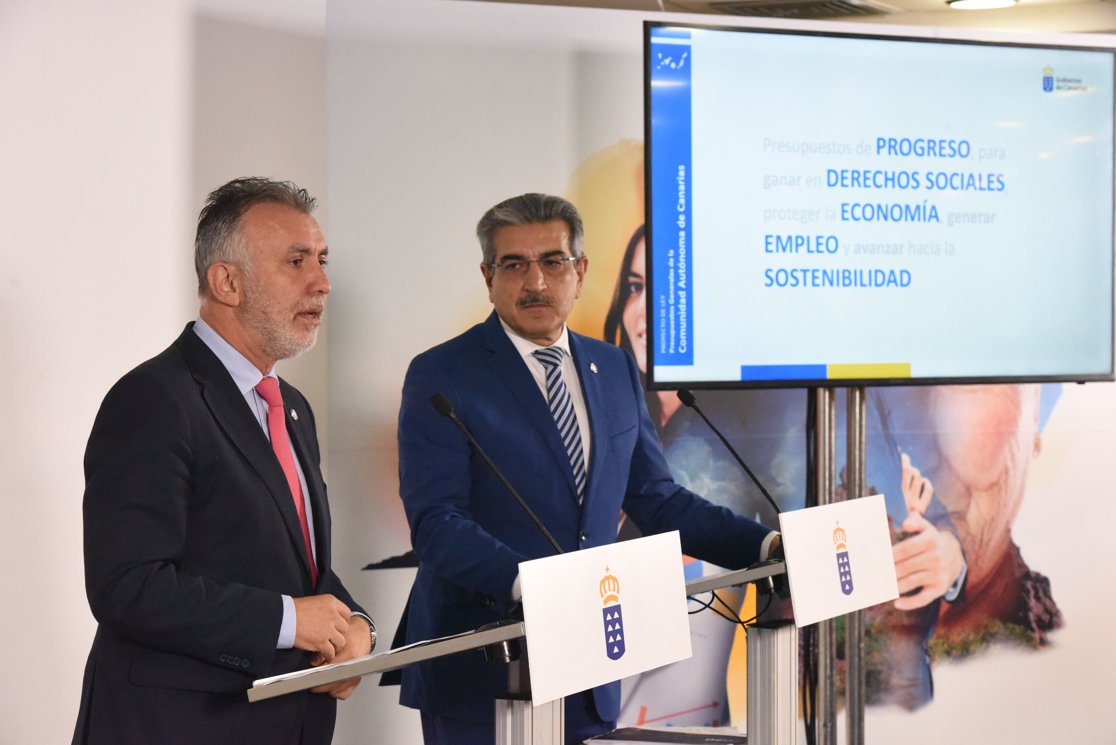 El Gobierno de Canarias presenta el proyecto de presupuestos para el 2022, que crecen en 624 millones