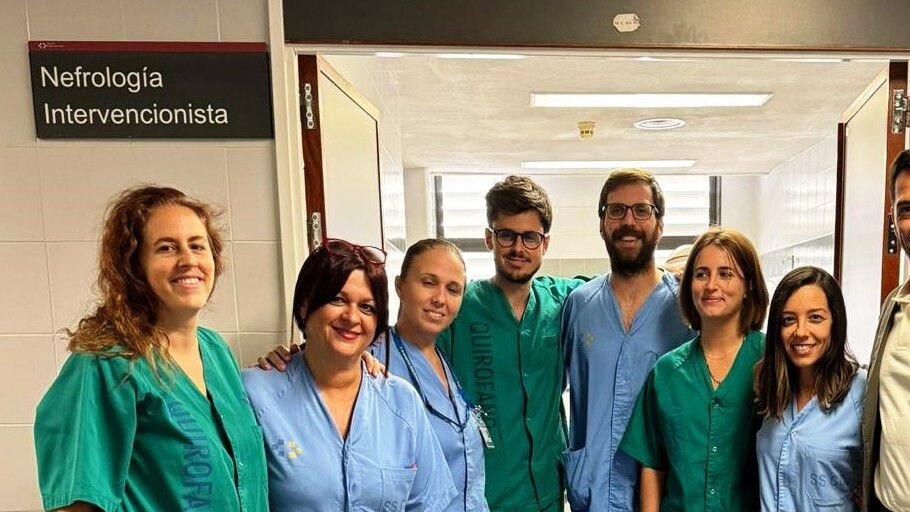 El servicio de Nefrología del Hospital Doctor Negrín, designado Centro de Excelencia