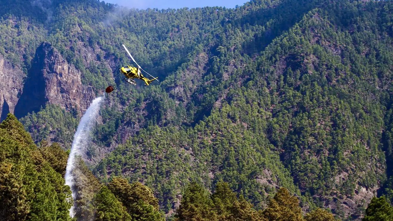 El incendio de La Palma afectó a cinco hectáreas sin que se utilizara el recinto ferial habilitado