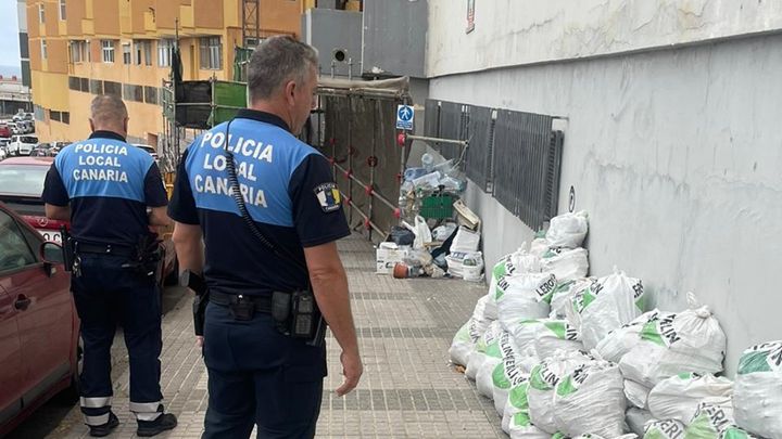 Hasta 100.000 euros de multa por abandonar residuos en las calles de Las Palmas