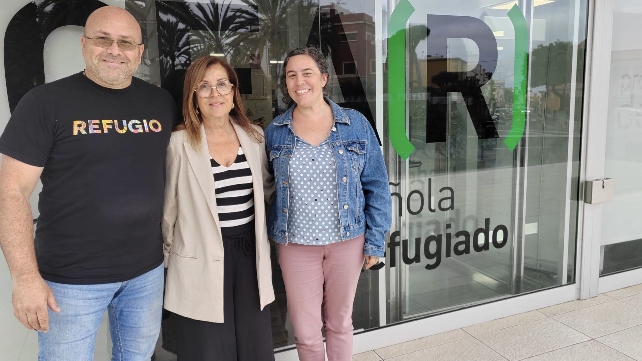 Lola Padrón acuerda con CEAR la necesidad de mejorar los recursos sociales y las políticas de integración de las personas migrantes