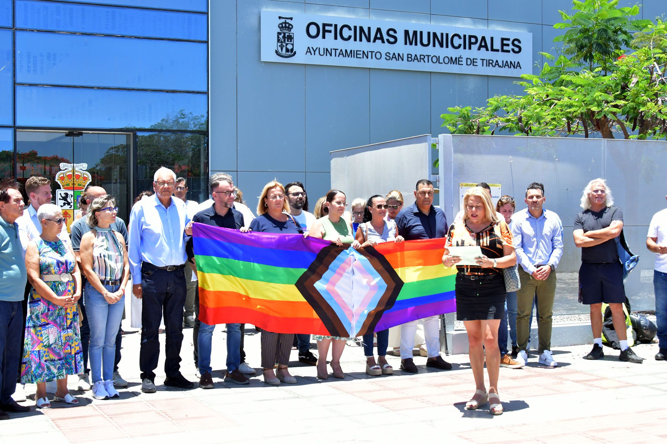 San Bartolomé de Tirajana conmemora el  Día Internacional del Orgullo LGBTIQA+