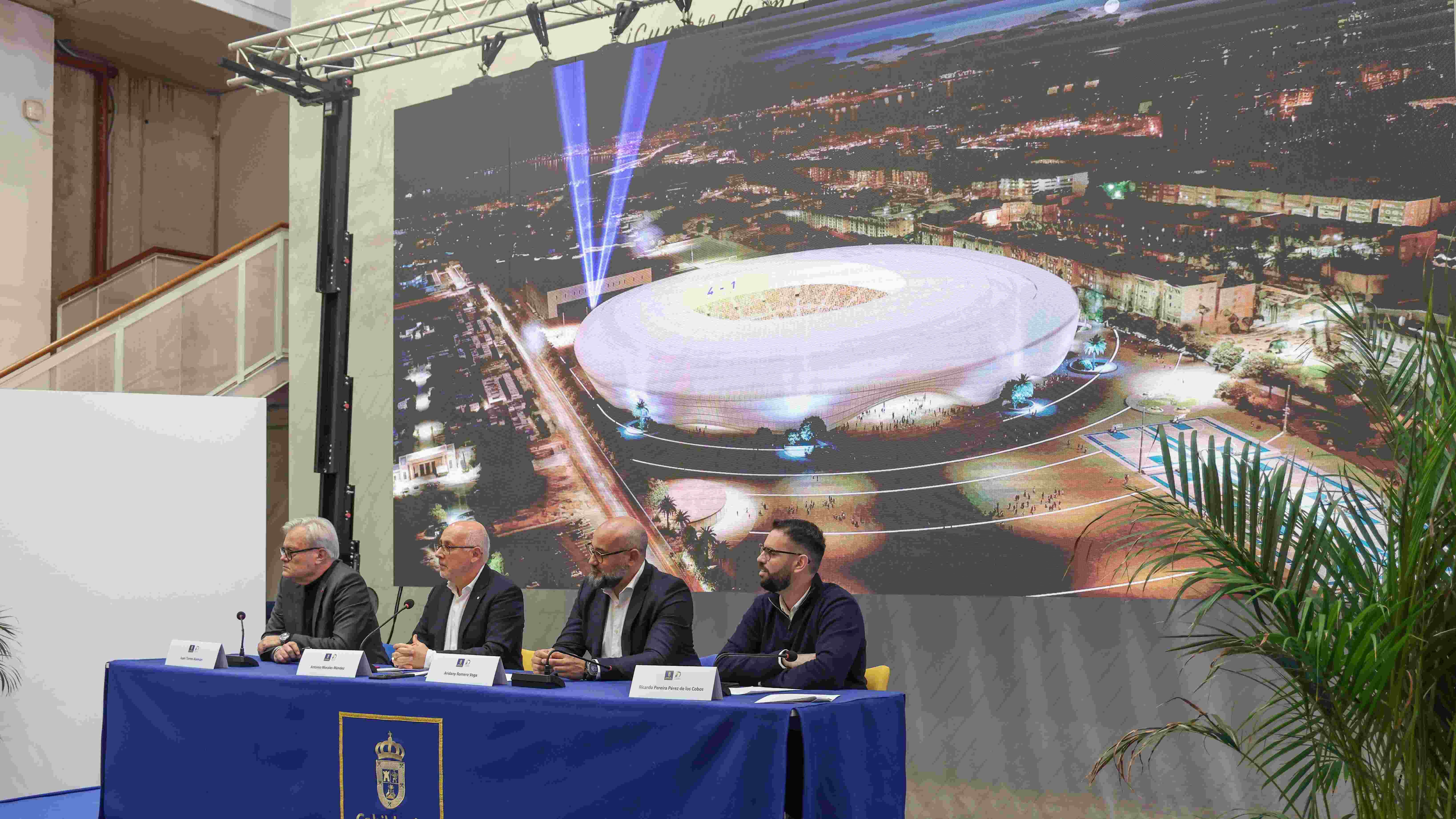 El Cabildo de Gran Canaria presenta el proyecto del nuevo Estadio mundial de la isla