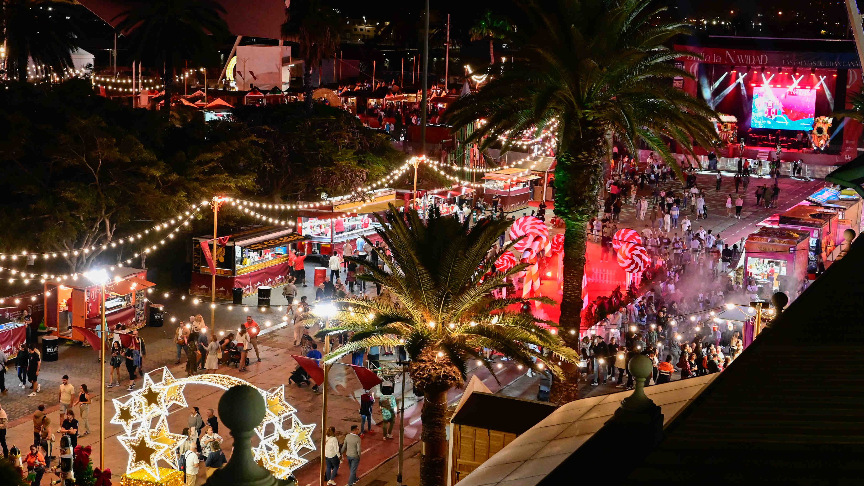 Santa Catalina recibe a La Trova después de que su concierto navideño fuera aplazado por el tiempo