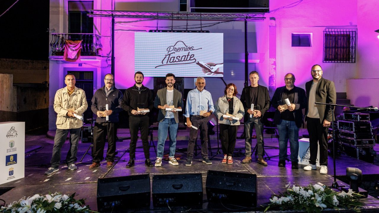 Todo un homenaje al patrimonio canario en los Premios Tasate en Tenoya