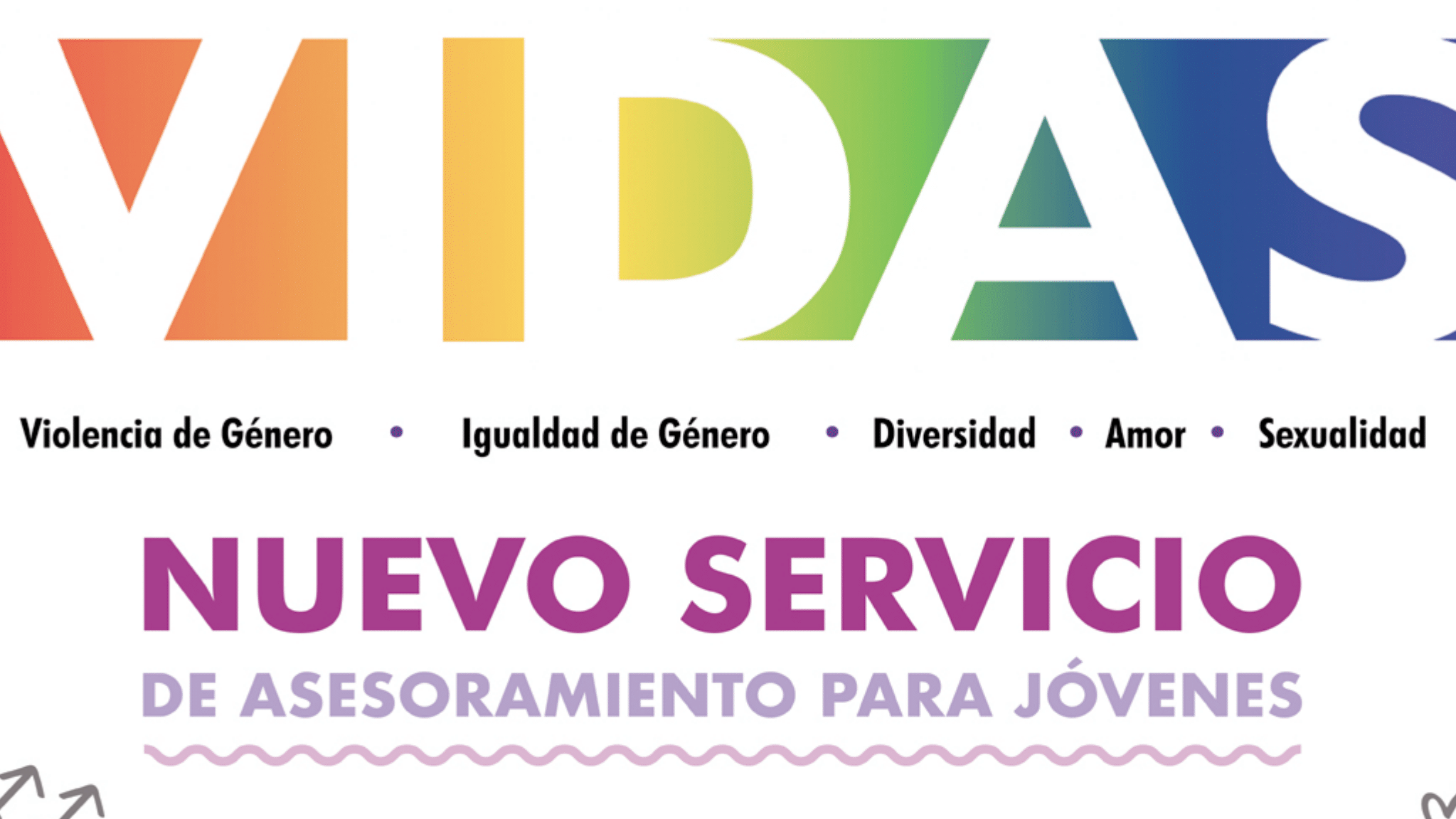 El Ayuntamiento ofrece a la juventud 'VIDAS', un servicio de apoyo en igualdad, diversidad y prevención de la violencia de género