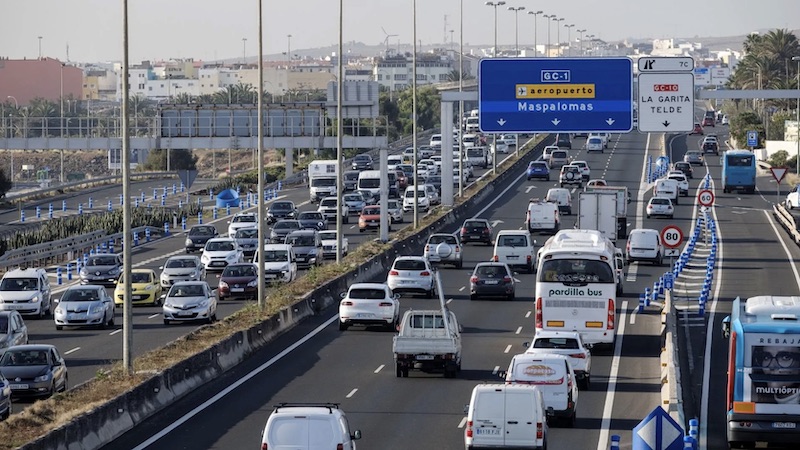 Telde estrenará antes del verano las obras del cuarto carril en la GC-1