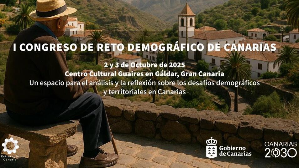 Canarias impulsa su primer congreso sobre reto demográfico para reforzar la búsqueda de soluciones