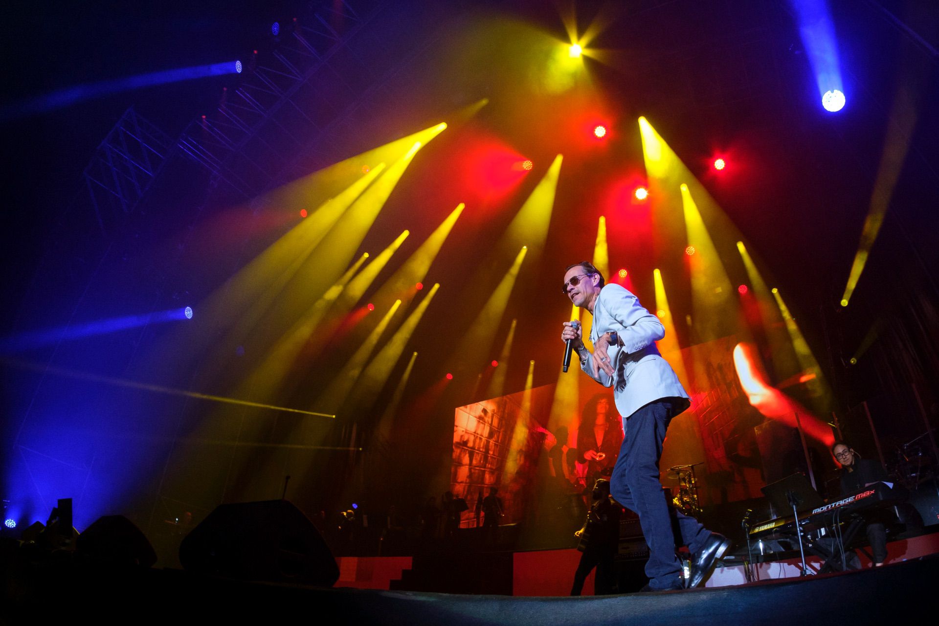 Marc Anthony más 12.000 voces a un solo ritmo con el Rey de la Salsa