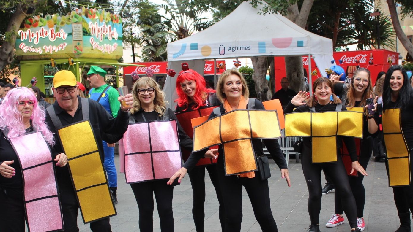 Agüimes se echa a la calle para celebrar su Carnaval de Día