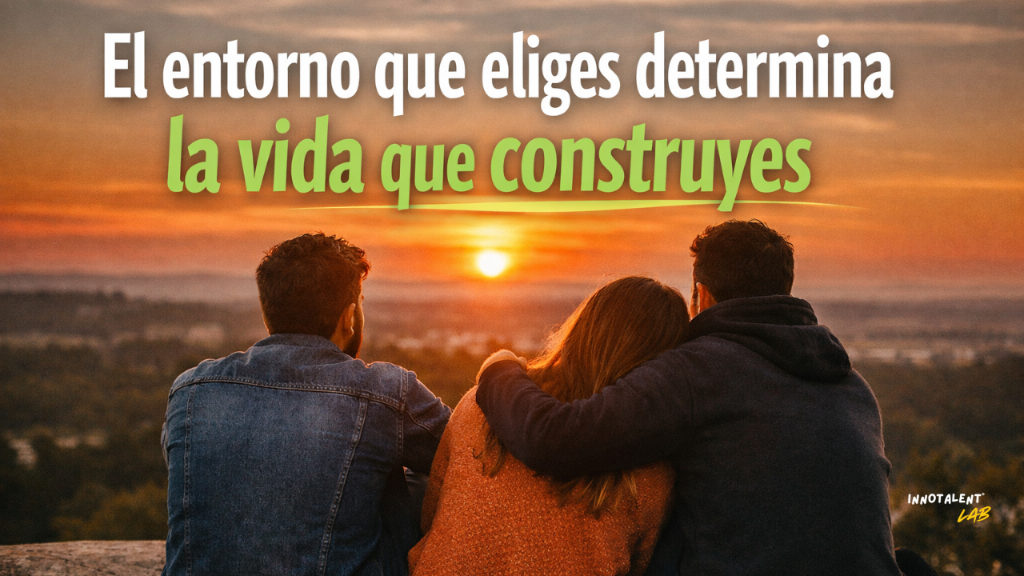 El entorno que eliges determina la vida que construyes