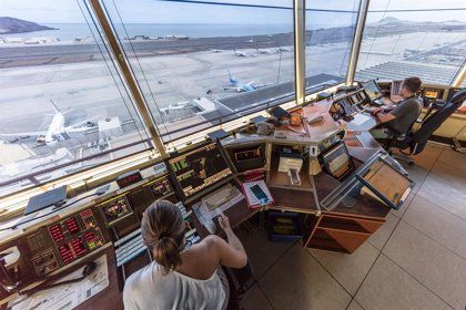 Enaire recuperó en mayo el 98,9% de los vuelos en Canarias respecto a los niveles de 2019