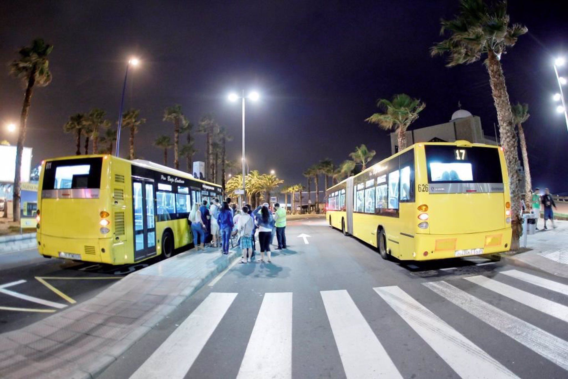 Detenido el conductor de Guaguas Municipales que atropelló a un motorista en Las Palmas de Gran Canaria