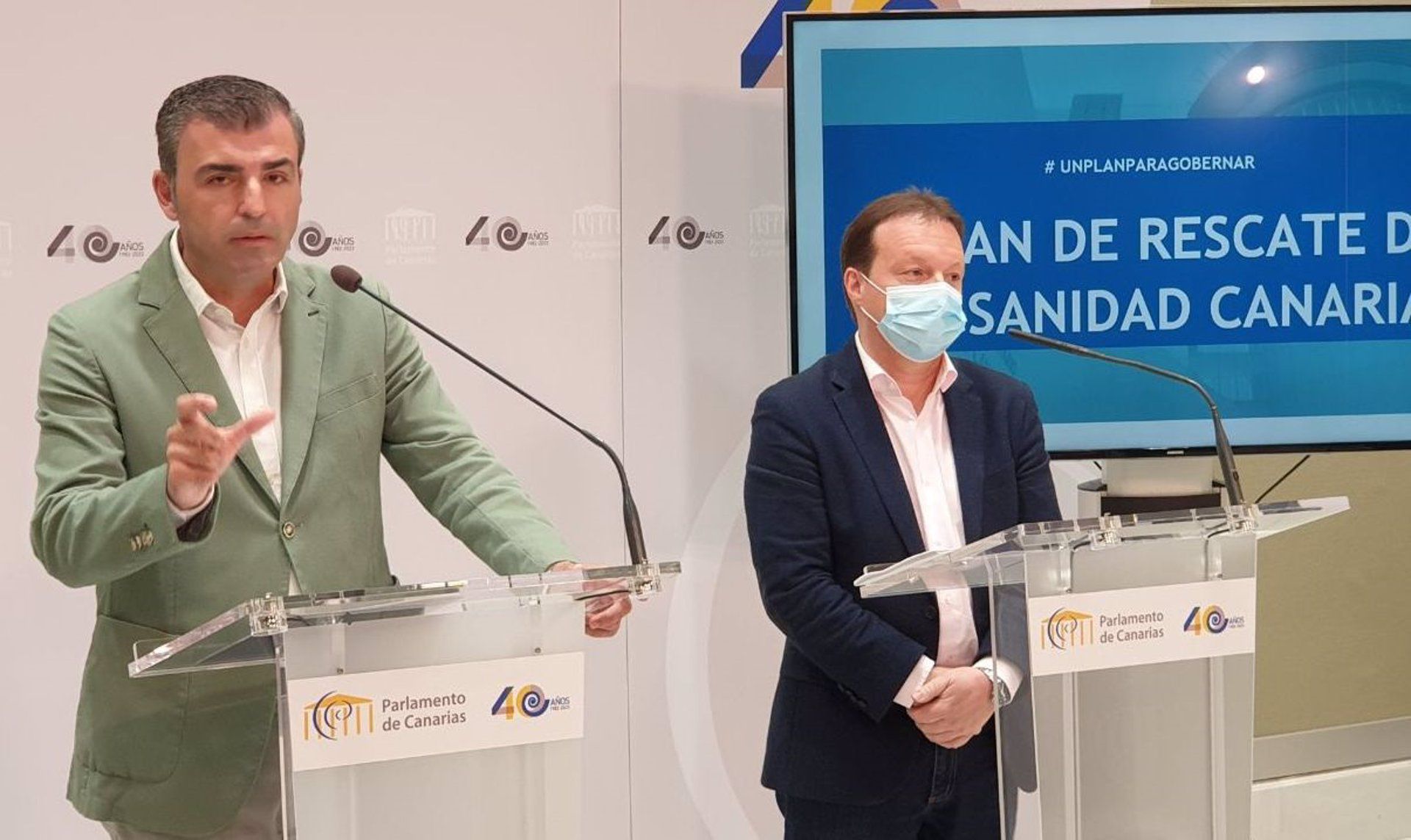 El PP presenta un plan de rescate para la Sanidad Canaria