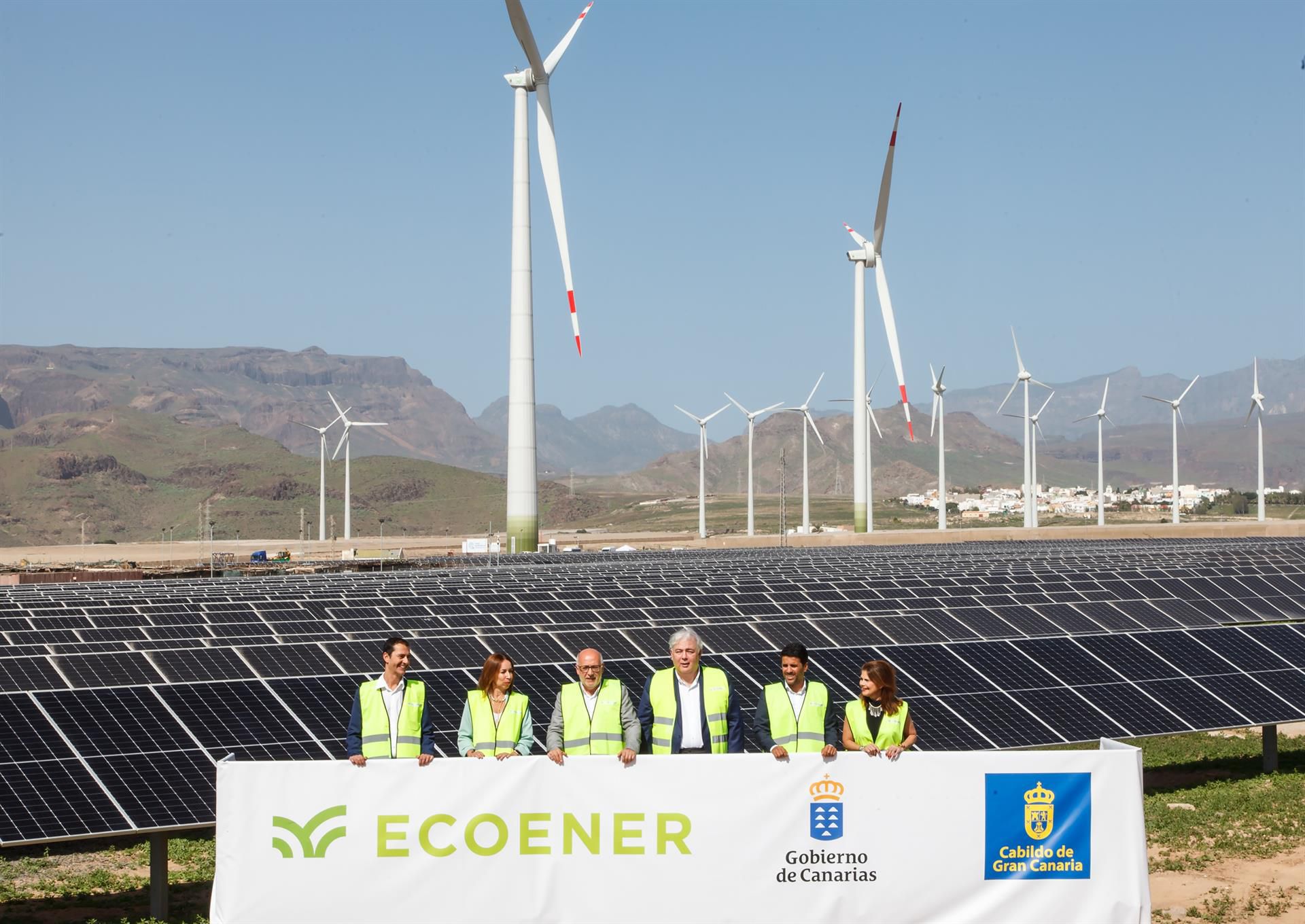 Gran Canaria inaugura el mayor complejo de generación de energías renovables de Canarias
