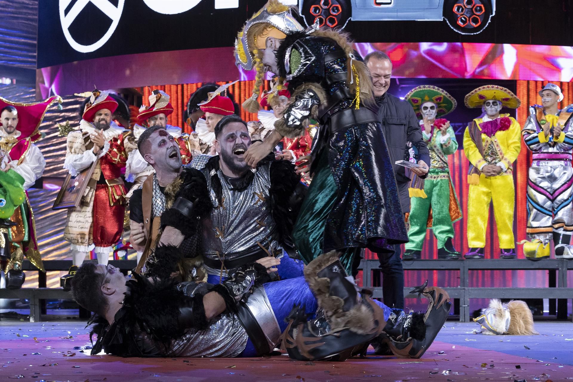 Los Chancletas ganan el concurso de murgas del Carnaval de Las Palmas de Gran Canaria