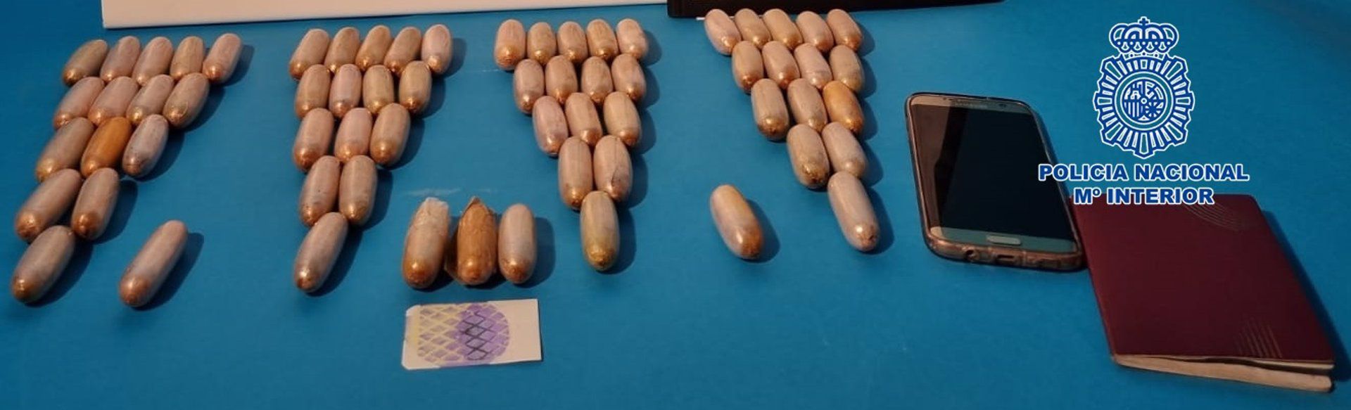 Detenido un mulero con 65 cápsulas de heroína cuando deambulaba por una calle de Arrecife (Lanzarote)