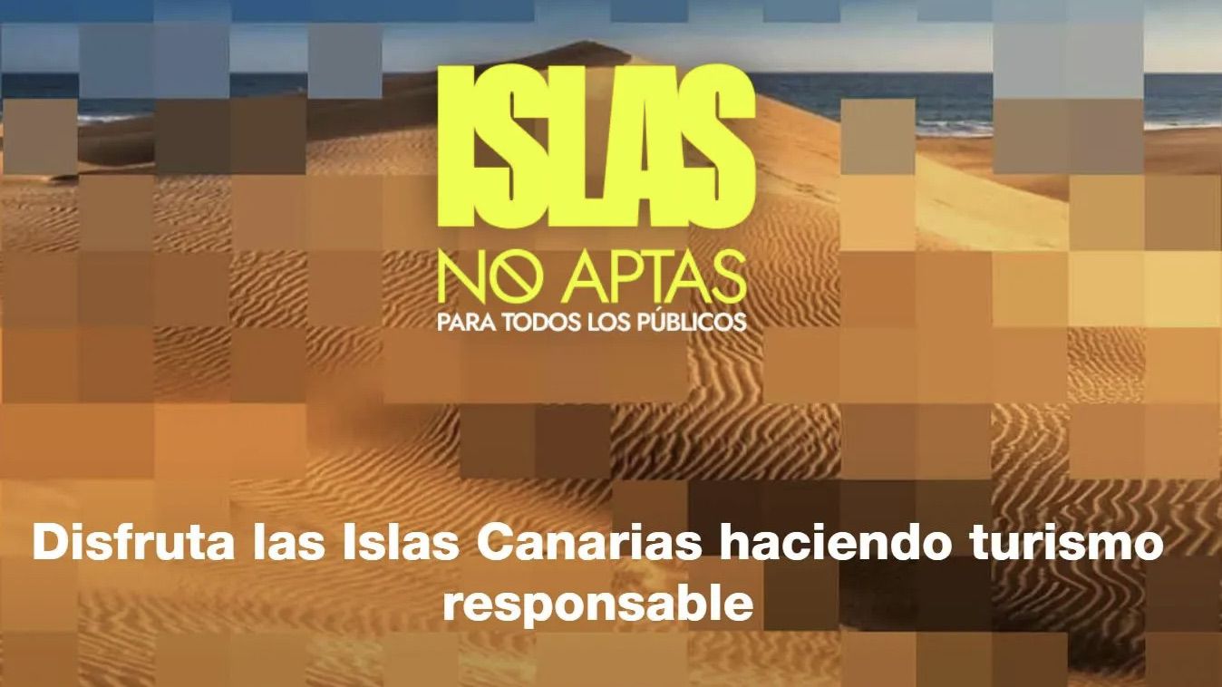 Canarias se promociona en la Puerta del Sol como un destino “no apto” para el turista que no lo cuide