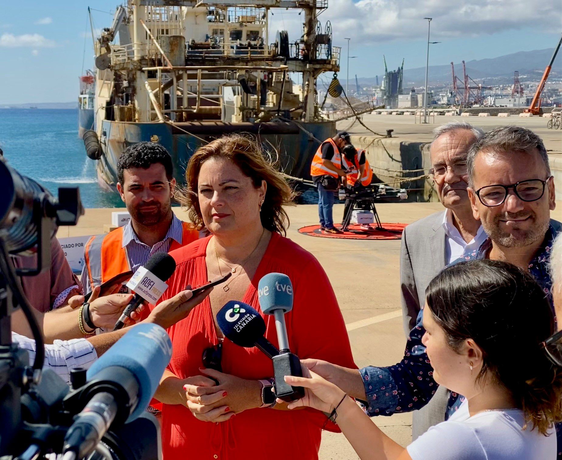 Los drones para logística sobrevolarán el Puerto de Las Palmas