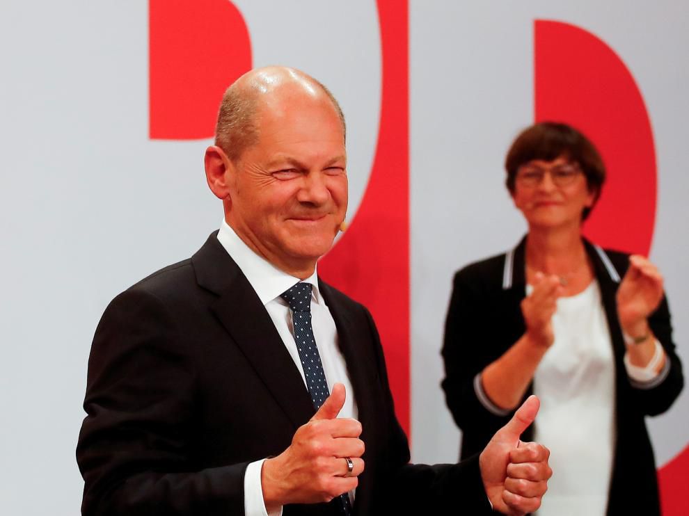 El SPD gana en Alemania y la coalición CDU/CSU cae a mínimos históricos