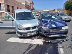 La Policía Local de Telde registra 38 accidentes de tráfico más que en el primer semestre de 2022