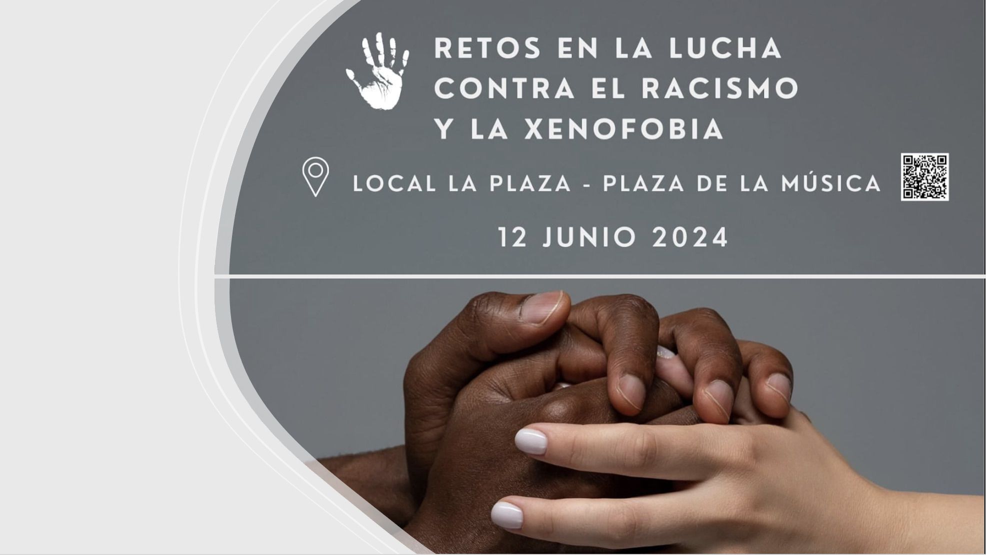 Un encuentro contra el racismo y la xenofobia, este miércoles en la Plaza de la Música